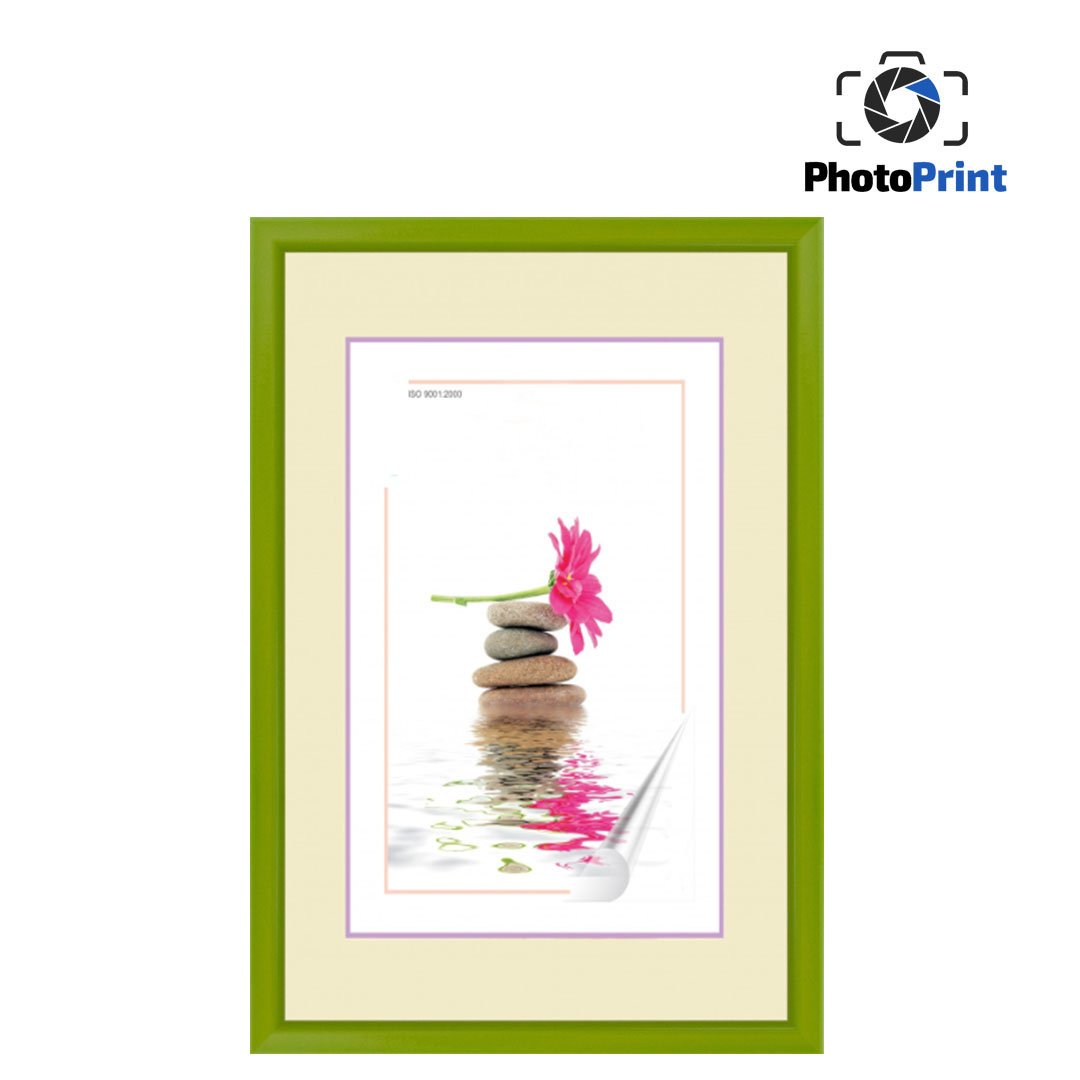 Рамка 10-15 светлозелена PhotoPrint