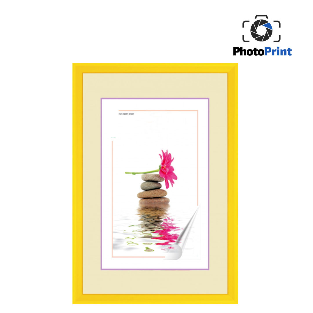Рамка жълта PhotoPrint
