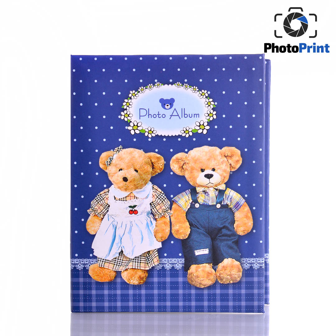 Албум 100 снимки "Bears - син PhotoPrint