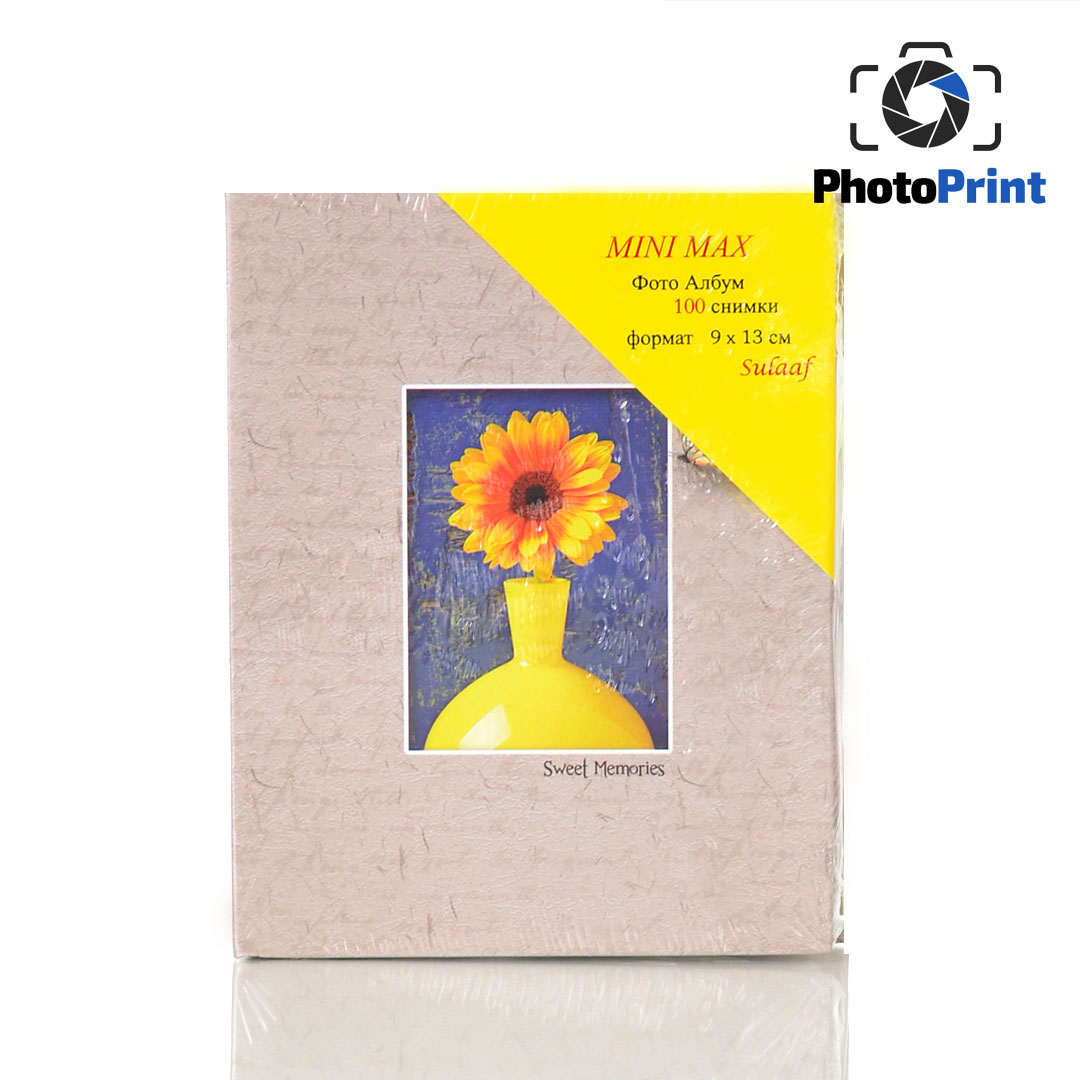 Албум 100 снимки "Flower" PhotoPrint