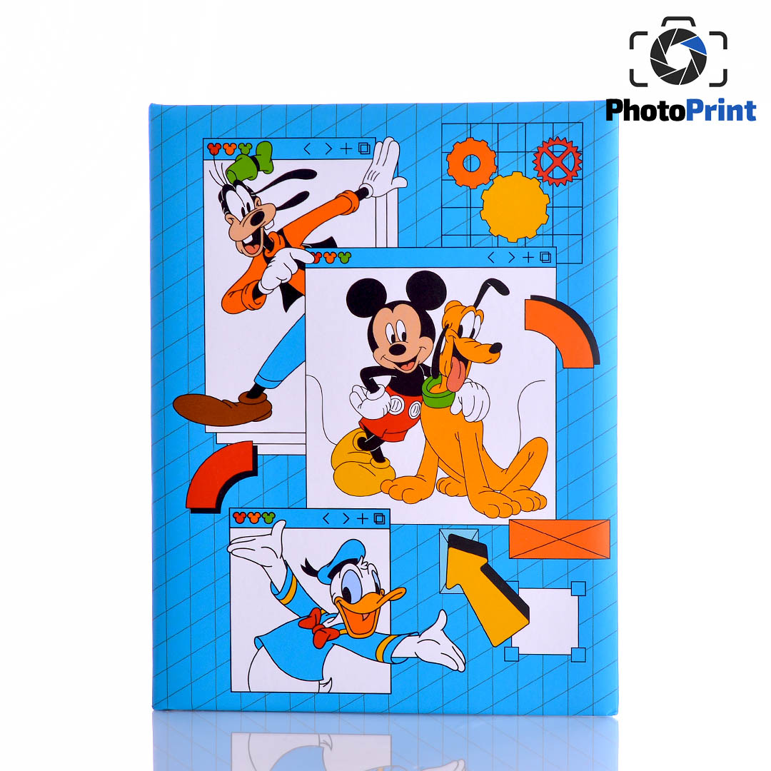 Албум 100 снимки "Мики Маус" - blue PhotoPrint