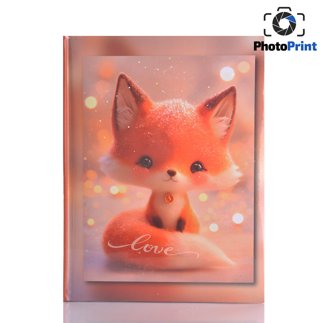 Албум делукс 200 снимки "Fox love" PhotoPrint