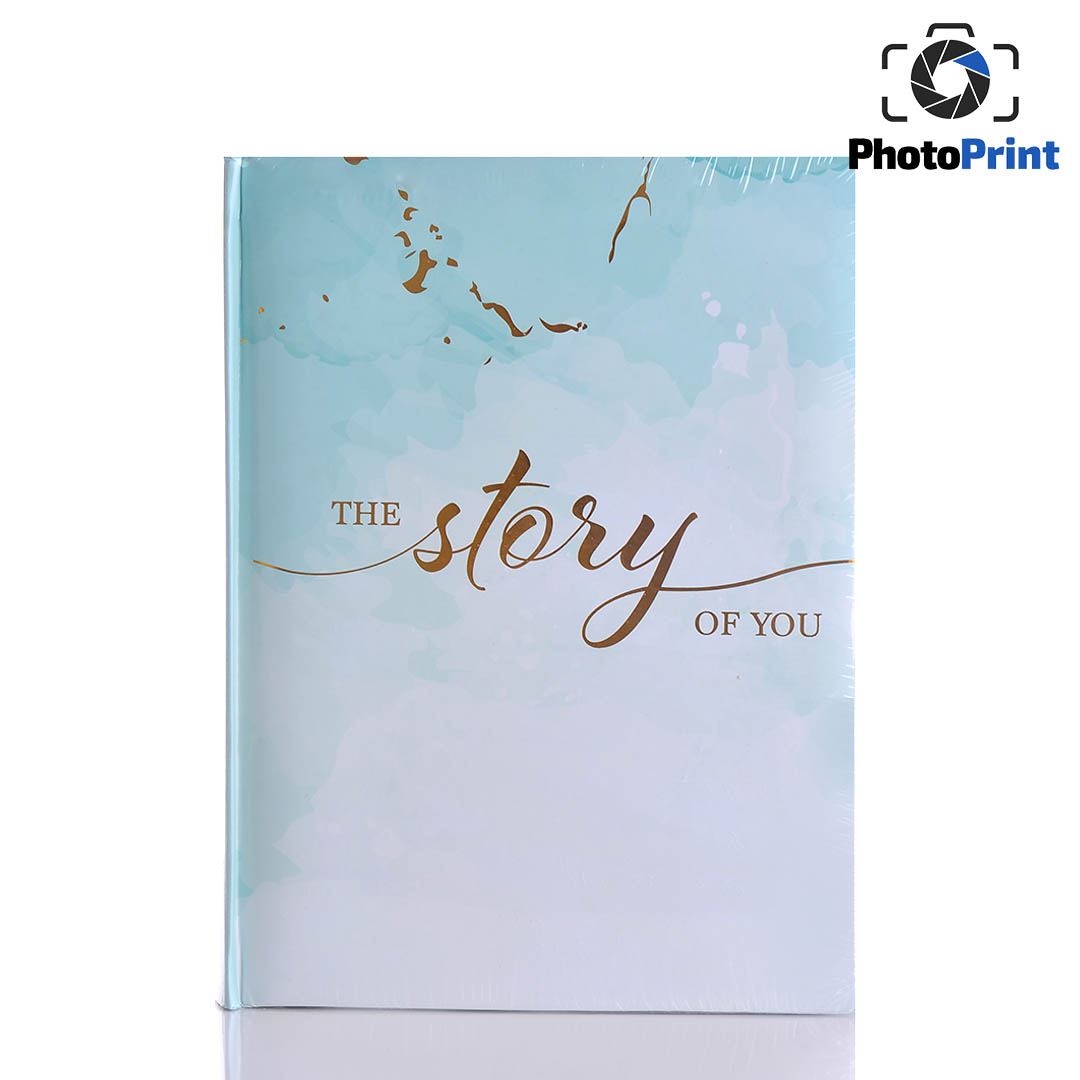 Албум делукс 200 снимки "The story of you" - mint green PhotoPrint
