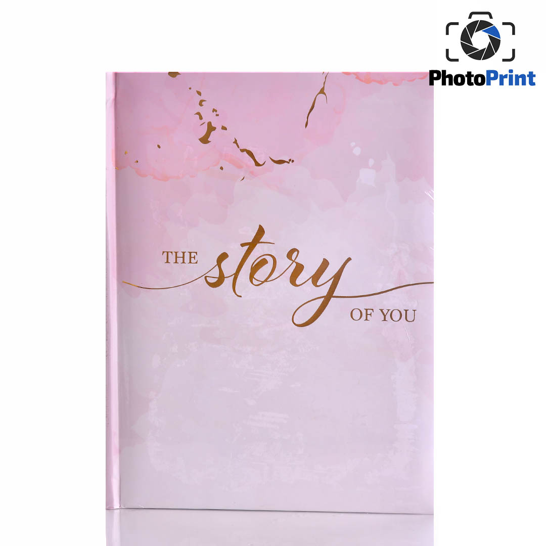 Албум делукс 200 снимки "The story of you" - pink  PhotoPrint