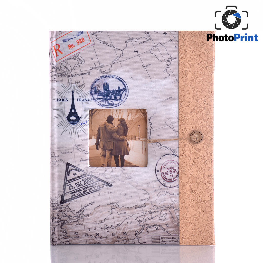 Албум делукс 200 снимки "Travel lover" PhotoPrint