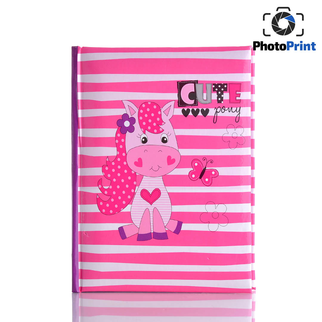 Албум делукс 50 снимки "Cute Pony" PhotoPrint