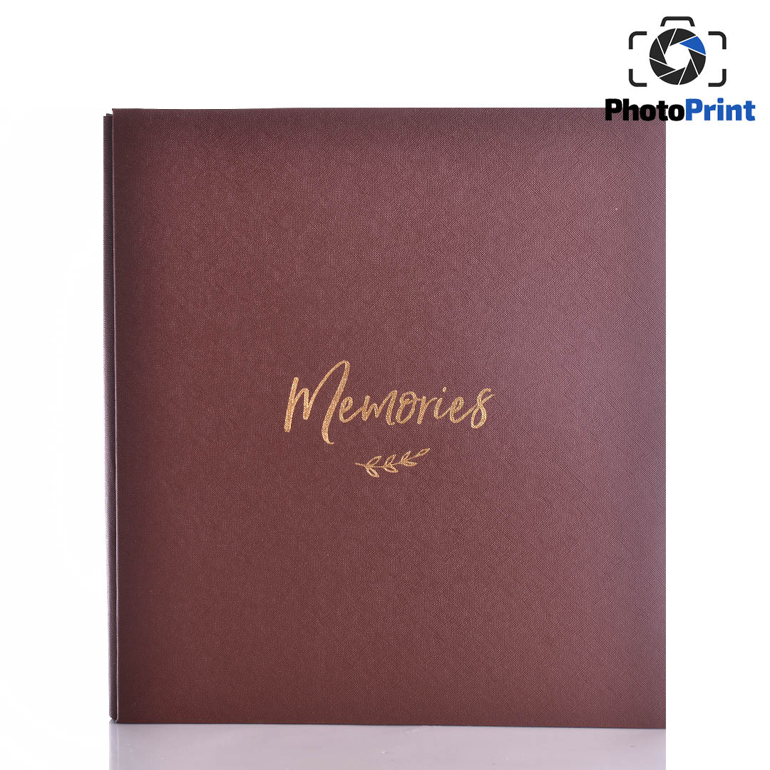 Албум делукс 500 снимки "Memories" - brown PhotoPrint