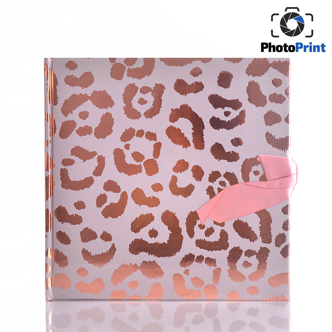 Албум пергамент "Pink leopard"  PhotoPrint