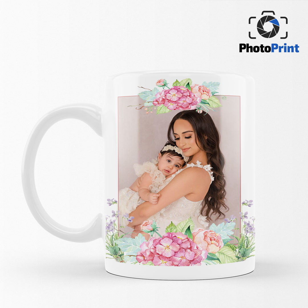 Чаша с една снимка "Мамо, обичам те!" PhotoPrint - Изображение 2