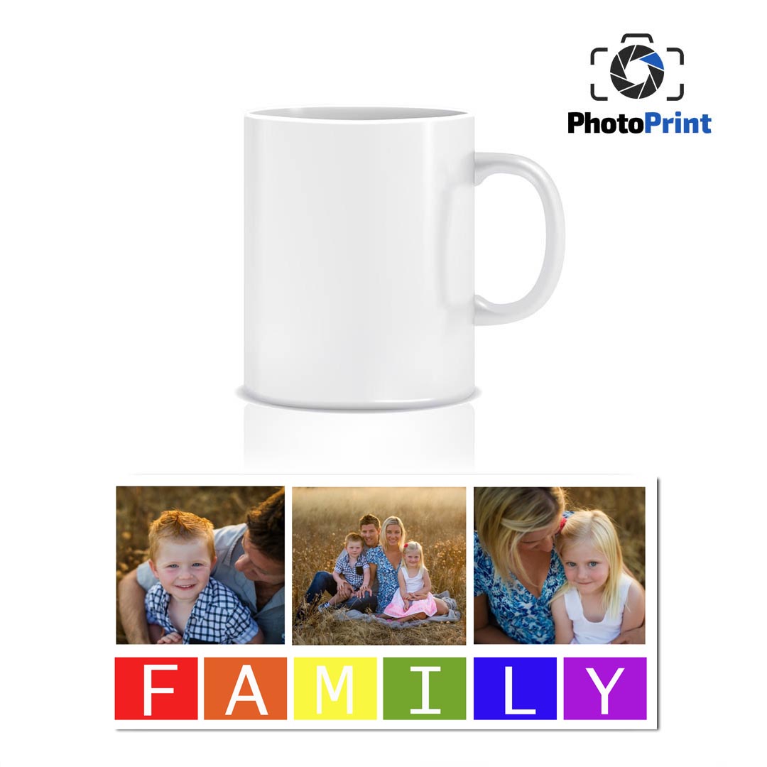 Чаша със снимка "Family" PhotoPrint