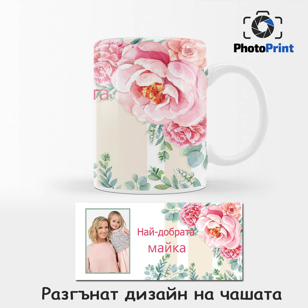 Чаша със снимка "Най-добрата майка"