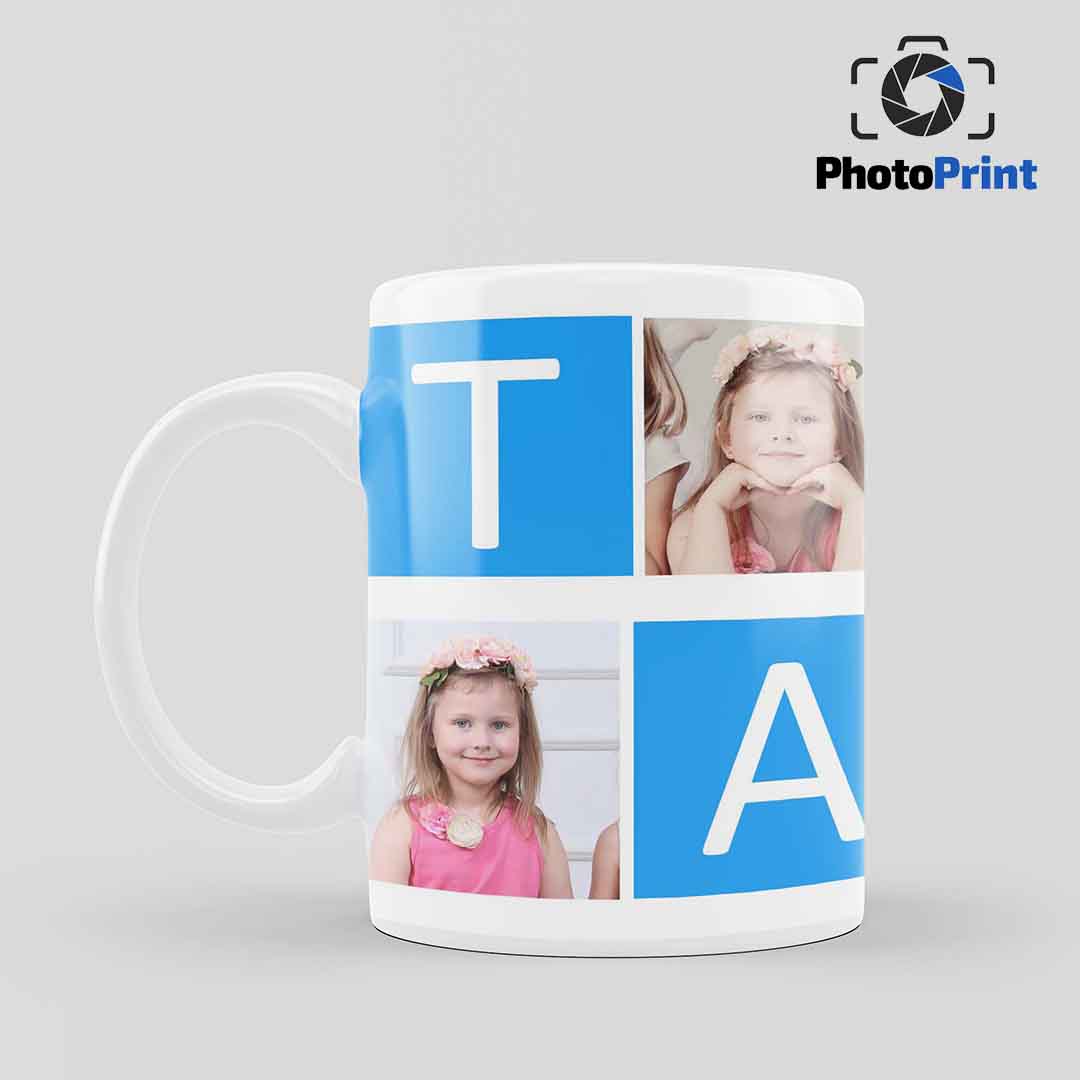 Чаша със снимка" Тате, обичам те!" PhotoPrint - Изображение 2