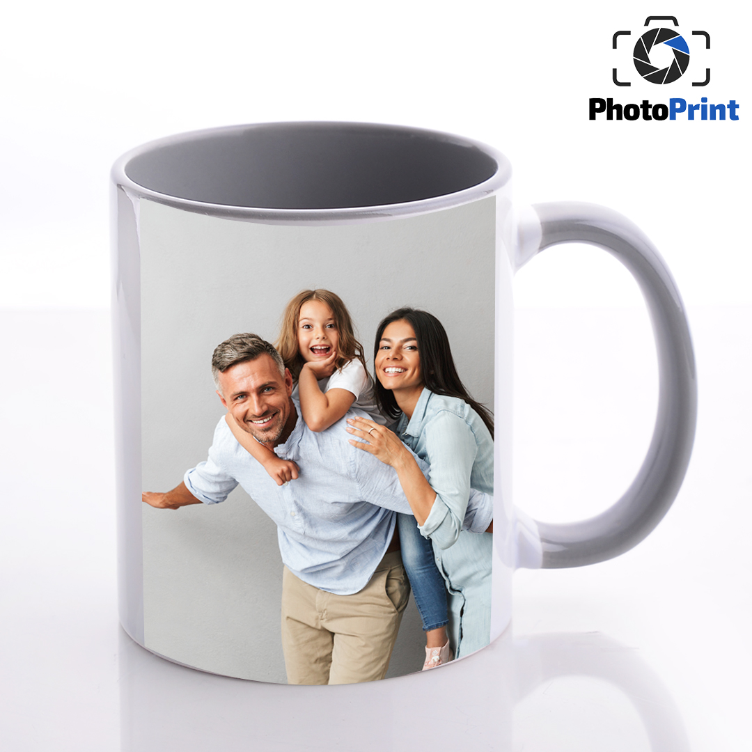 Цветна чаша сива