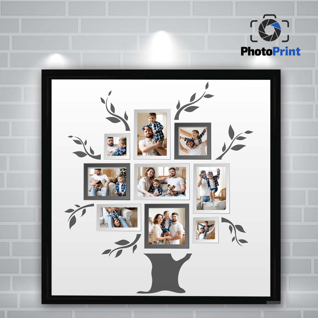 Фотоколаж "Семейно дърво 2" + Рамка PhotoPrint