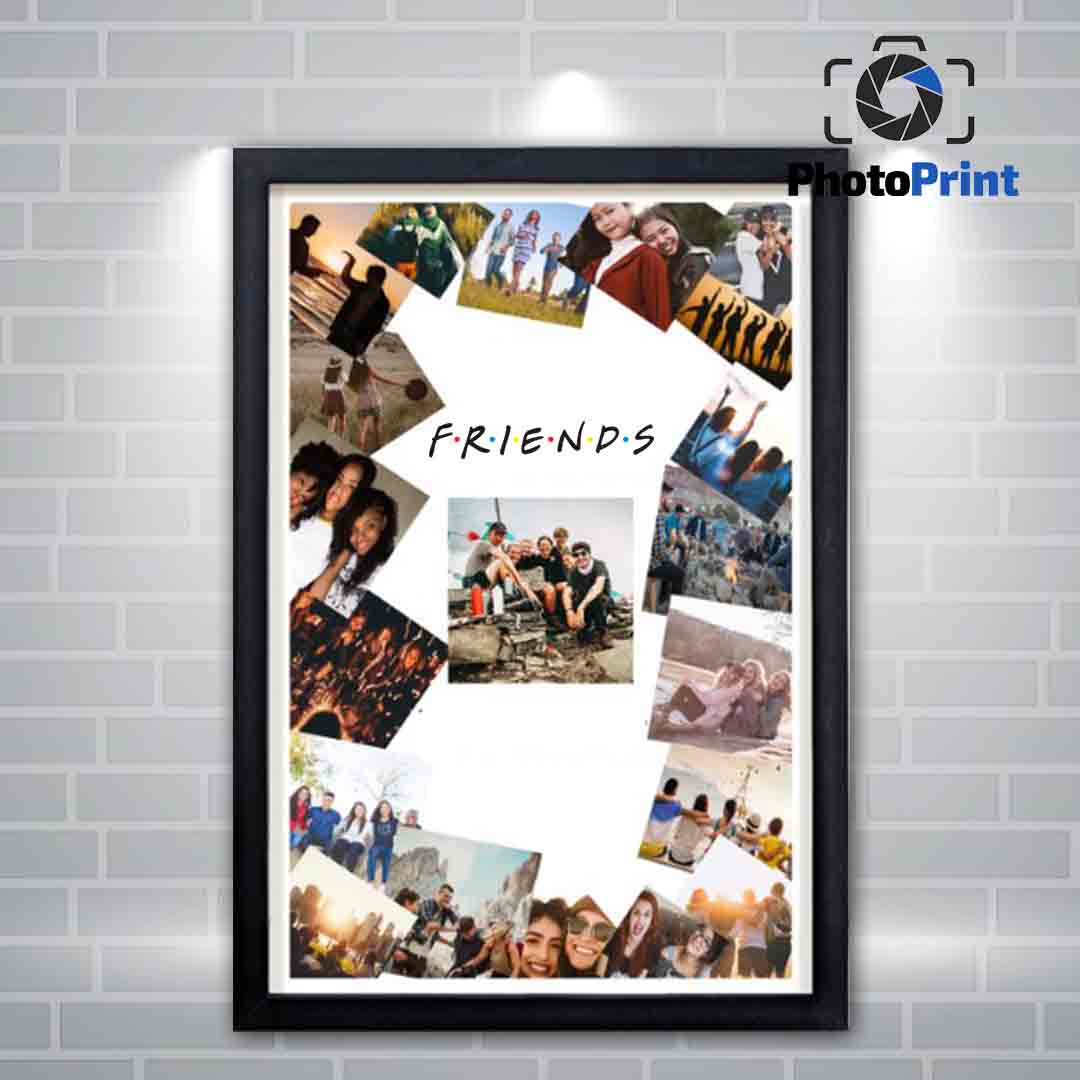 Колаж от снимки " Friends"+ Рамка PhotoPrint