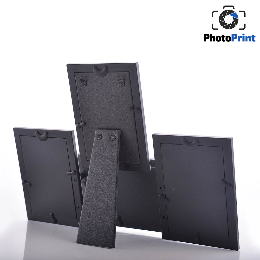 Луксозна рамка колаж за 4 снимки - сива 2 PhotoPrint - Изображение 2