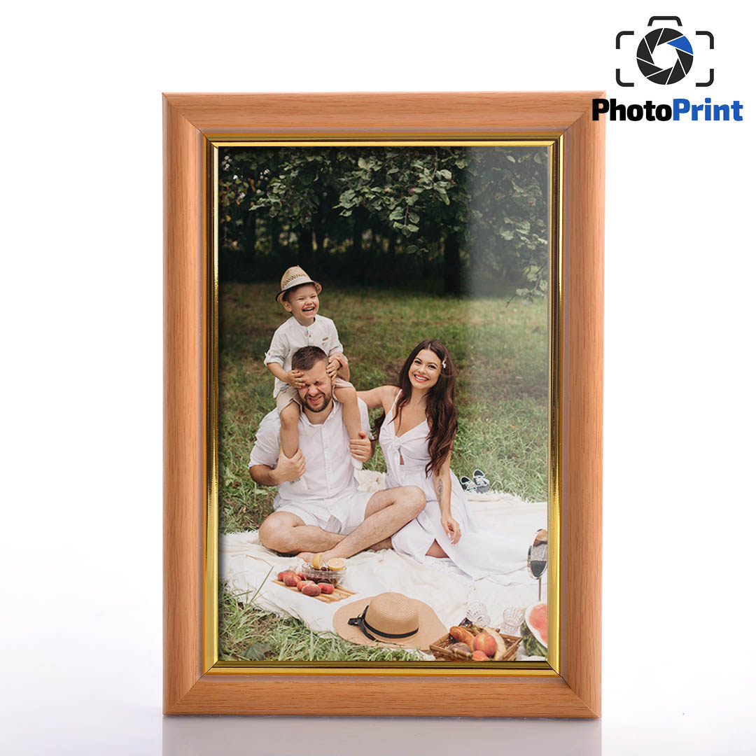 Рамка 13/18 дърво светла PhotoPrint