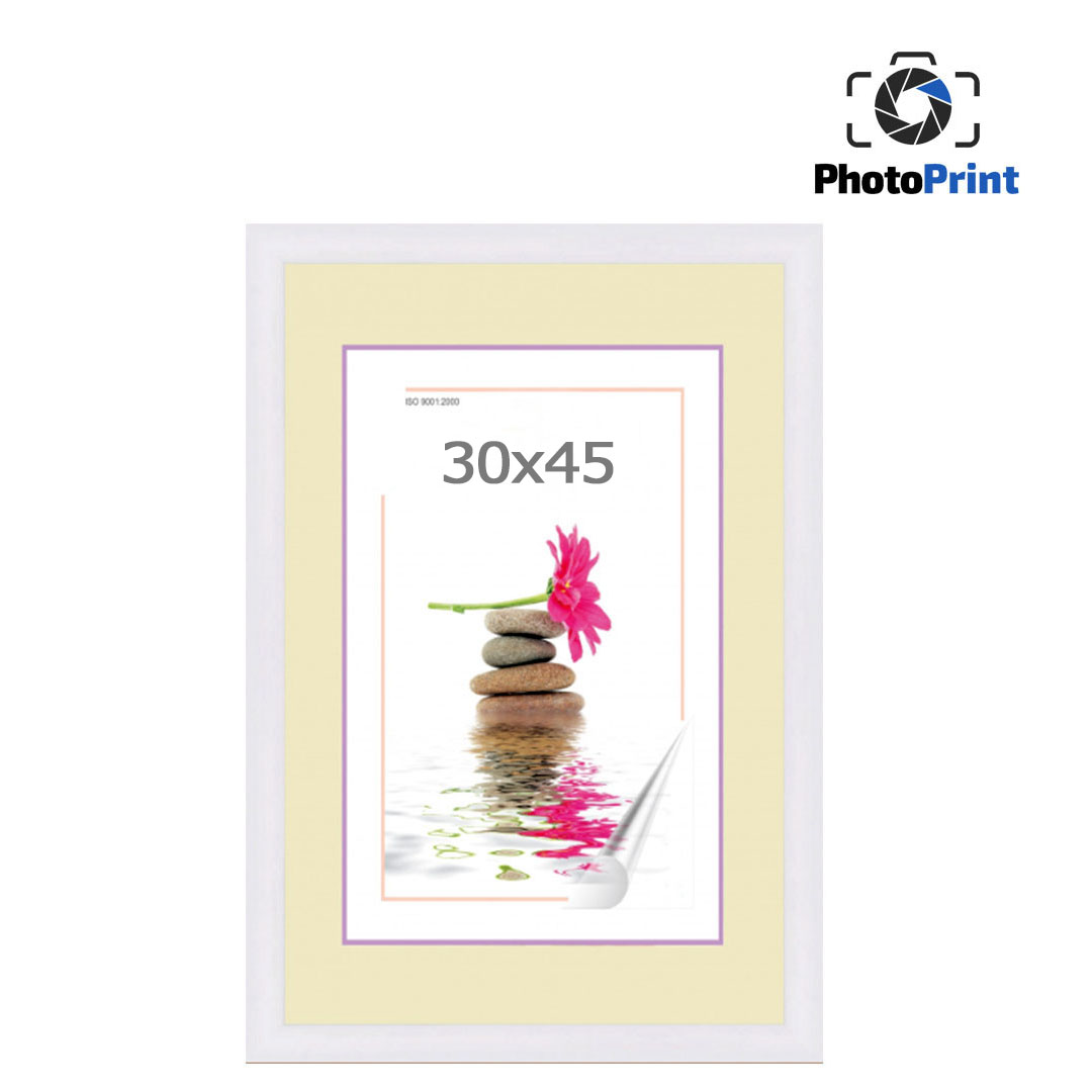 Рамка 30/45 бяла