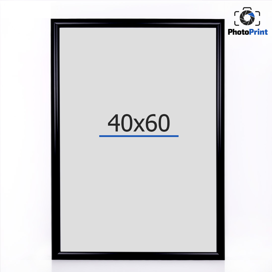 Рамка 40/60 - черна PhotoPrint